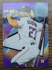 Jose Altuve 2020 Topps Finest card
