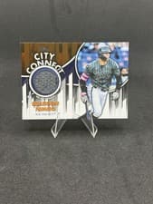 2026 Topps City Connect Swatch Collection Brandon Nimmo #CC-BN card