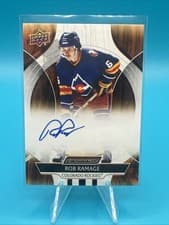 2024-25 Upper Deck Engrained Icons Autos Rob Ramage #CA-RJ card