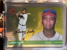 2025 Topps Chrome Platinum 1955 Cards That Never Were Larry Doby #55NW-14 card