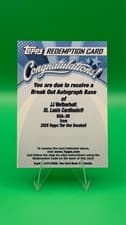 2026 Topps Tier One Break Out Autographs JJ Wetherholt #BOA-JW card