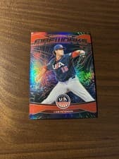2026 Panini Stars & Stripes Prizm Fireworks Liam Peterson #16 card