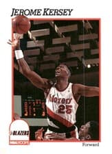 Jerome Kersey 1991-92 Hoops Base Set card