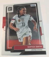 Sophia Smith 2022 Panini Donruss card