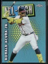 Ronald Acuna Jr. 2025 Topps Chrome All Etch card
