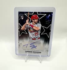 2025 Topps Baseball Stars Autographs Thomas Saggese #BSA-SAG card