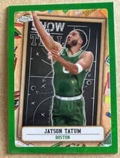 2024-25 Topps Chrome Show and Tell Jayson Tatum #ST-10 card