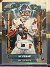 2025 Topps Cosmic Chrome Extraterrestrial Talent Jaxson Dart #ET-2 card
