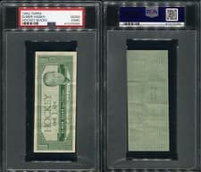 Elmer Vasko 1962 Topps Hockey Bucks card