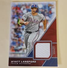 2026 Topps Major League Material Relics Wyatt Langford #MLM-WL card