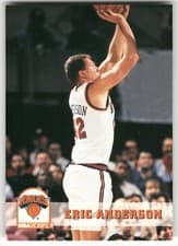 Eric Anderson 1993-94 Hoops Base Set card