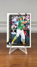 2025 Topps Update Real One Golden Mirror Autographs Nick Kurtz #US201 card