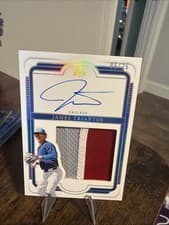 2025 Panini National Treasures Silhouette Signatures James Triantos #25 card