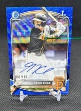 2025 Bowman Draft Chrome Prospect Autographs Gavin Kilen #CPA-GK card