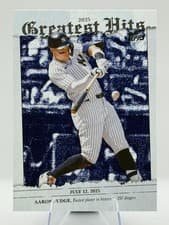 2026 Topps Greatest Hits Aaron Judge #GH-2 card