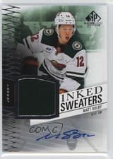 2025-26 SP Game Used Inked Sweaters Matt Boldy #IS-MB card