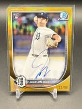 2025 Bowman Chrome Rookie Autographs Jackson Jobe #CRA-JO card