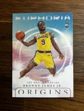 2024-25 Panini Origins Euphoria Set Bronny James Jr. #24 card