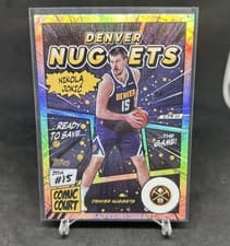 2025-26 Topps Comic Court Nikola Jokić #CC-4 card