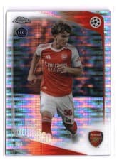 Max Dowman 2025 Topps Chrome UEFA card