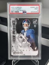 Jaxson Dart 2025 Panini Donruss White Hot Rookies card