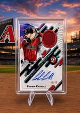 2025 Topps Pristine Pristine Pieces Autograph Relics Corbin Carroll #PPAR-CCA card