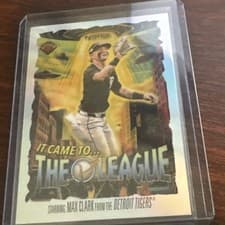 2025 Bowman Chrome It Came to the League Max Clark #IT-12 card
