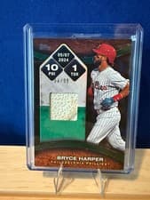 2025 Topps Rounding the Bases Relics Bryce Harper #RTB-BRY card