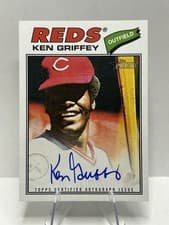 2026 Topps Heritage Real One Autographs Ken Griffey #ROA-KGS card
