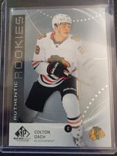 2025-26 SP Game Used Authentic Rookies Colton Dach #AR-CD card