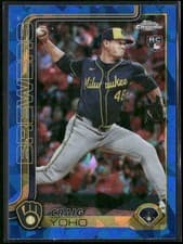 2025 Topps Chrome Update Sapphire Base Set Craig Yoho #USC131 card
