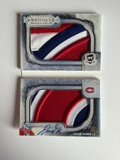 2024-25 Upper Deck The Cup Autographed Monumental Rookie Patch Booklets Jakub Dobes #AMRP-JD card