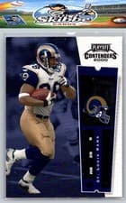 Marshall Faulk 2000 Playoff Contenders card
