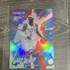 2025-26 NBA Hoops Hardwired Shai Gilgeous-Alexander #HW-1 card
