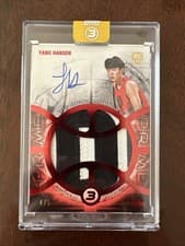 2025-26 Topps 3 Relics Autographs Prime Yang Hansen #RAP-YH card