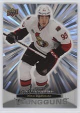 2024-25 Upper Deck Outburst Retro Young Guns Mika Zibanejad #OR-6 card