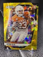 2025 Panini Prizm Draft Picks Base Set Jaydon Blue #127 card