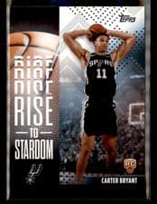2025-26 Topps Rise to Stardom Carter Bryant #RTS-14 card