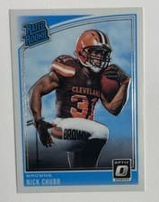 2018 Donruss Optic Nick Chubb #158