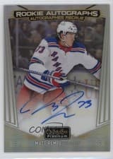2024-25 O-Pee-Chee Platinum Rookie Autographs Matt Rempe #R-RE card