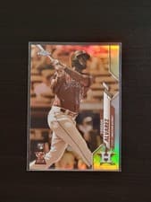 Yordan Alvarez 2020 Topps Chrome card