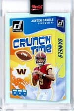 2024 Donruss Crunch Time Jayden Daniels #CT-JDA card