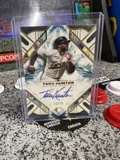 2025 Topps Diamond Icons Icons Chrome Autographs Torii Hunter #ACC-TH card