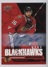 2025-26 Upper Deck Chicago Blackhawks Centennial Red Hot Autos Andrew Ladd #99 card