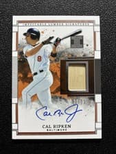 2025 Panini Impeccable Lumber Signatures Cal Ripken #39 card