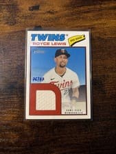 Royce Lewis 2026 Topps Heritage Real One Relics card