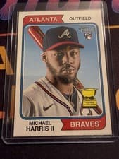 Michael Harris II 2023 Topps Heritage card