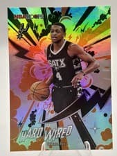 De'Aaron Fox 2025-26 NBA Hoops Hardwired card