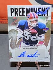 2025 Topps Signature Class Preeminent Ink Steve Tasker #PI-ST card