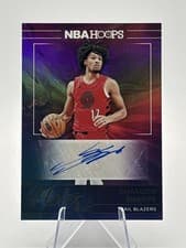 2024-25 Hoops Hoops Ink Shaedon Sharpe #HI-SSB card